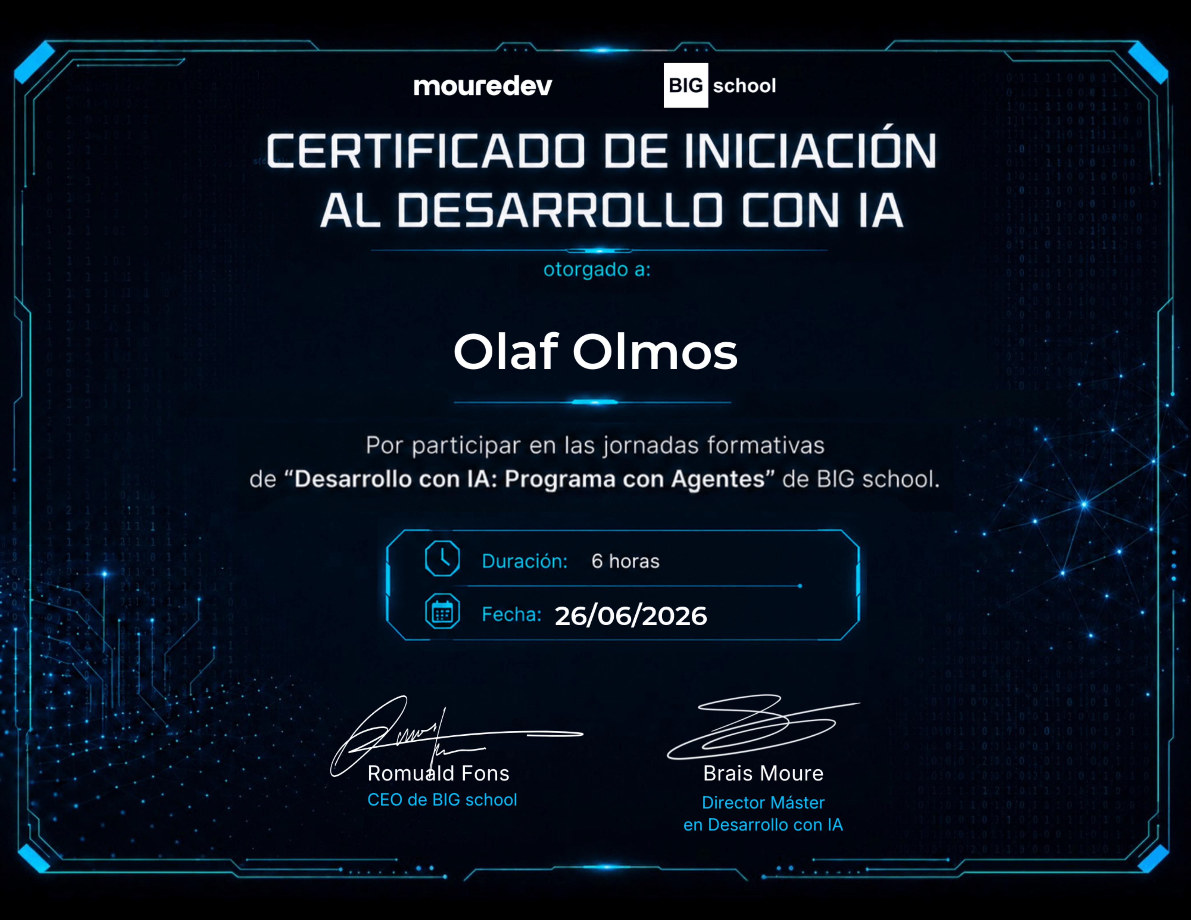 Desarrollo con IA: Programa con Agentes